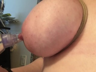 Young Bbw Bound Tits And Sucking Puffy Nipples